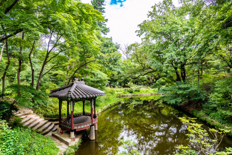 Gwallamjeong Pavilion at Changdeokgung Palace. 